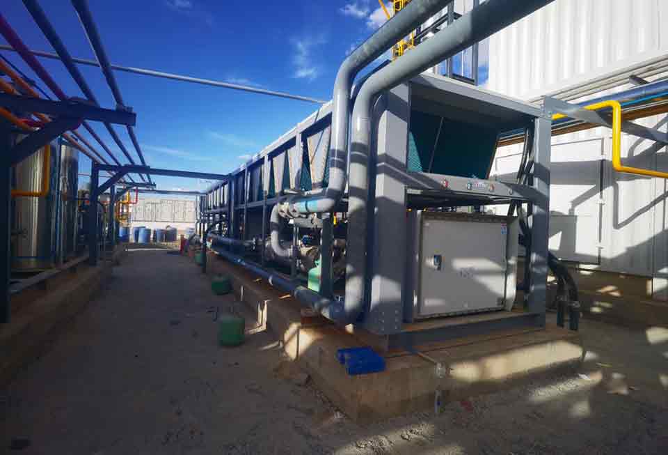 天然氣預(yù)冷機(jī)組